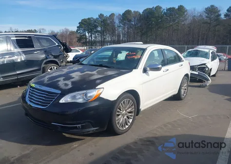 2011 Chrysler 200 Limited из США, поврежденный, VIN 1C3BC2FG5BN522651